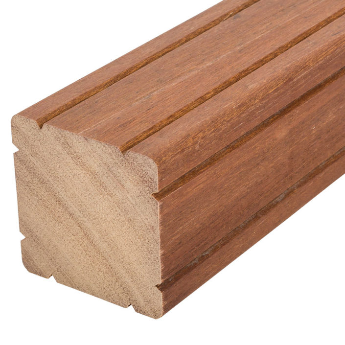 Bangkirai stolpe 90x90 mm, Kärnsund Wood Link