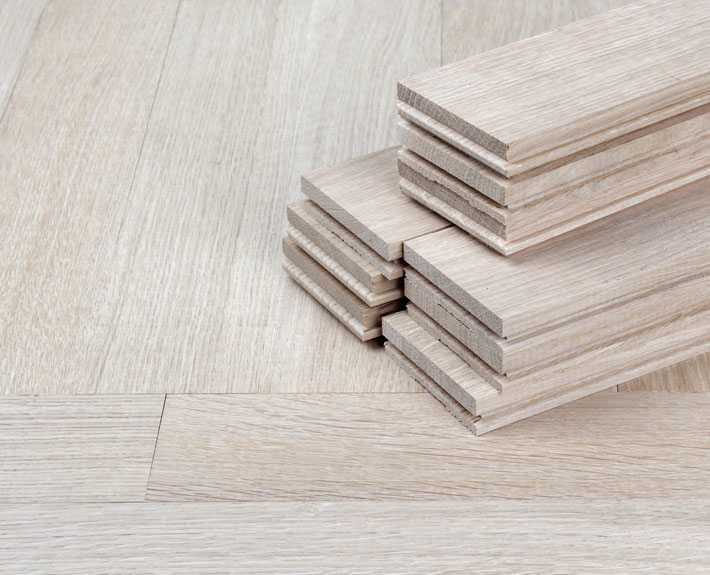 Stavparkett massiv Ek - Kärnsund Wood Link