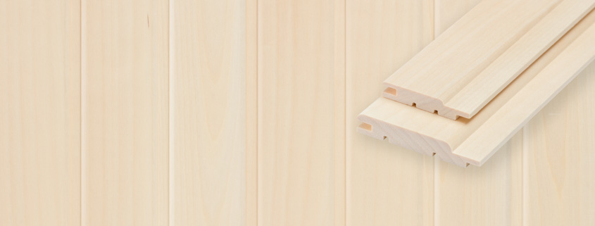 Bastupanel Asp, Kärnsund Wood Link