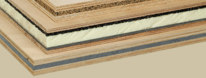 Sandwichskivor ljud - Kärnsund Wood Link