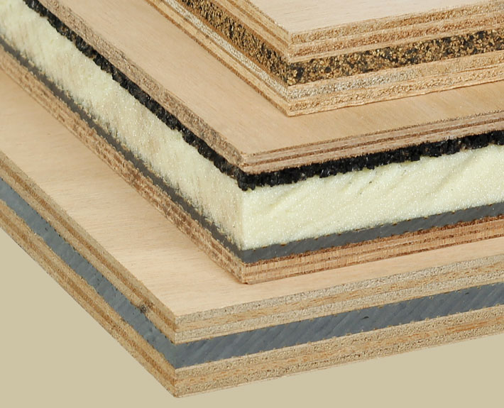 Sandwichskivor ljud - Kärnsund Wood Link