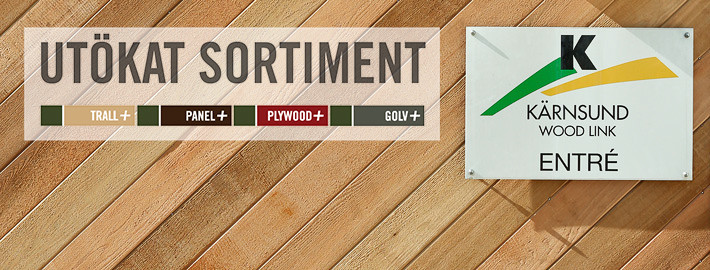 Kärnsund Wood Link - Utökat sortiment