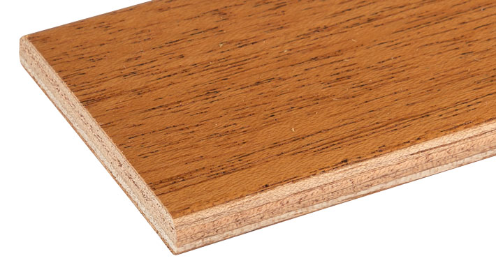 Khaya garneringslist, lackad - Kärnsund Wood Link