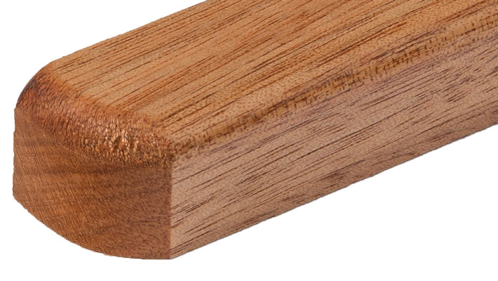 Gaboon list, ofalsad, lackad - Kärnsund Wood Link