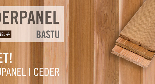 Bastupanel i Ceder - Kärnsund Wood Link