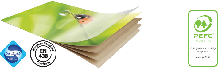 Ployrey Signature högtryckslamninat med digitaltryck - Kärnsund Wood Link