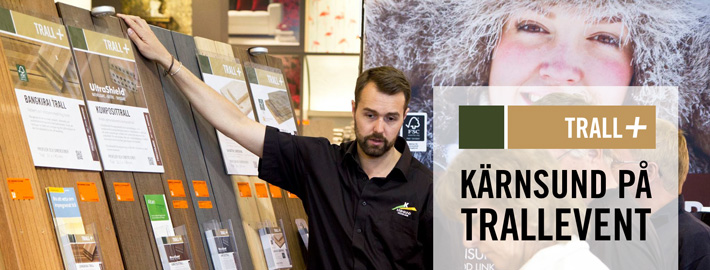 Kärnsund visar upp trallsortimentet