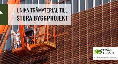 Kärnsund Wood Link på Trä&Teknik, Svenska Mässan