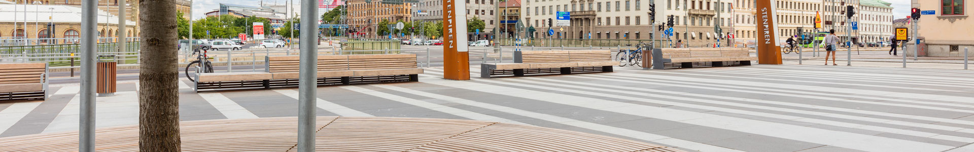 Bilinga, Stenpiren Göteborg, projektbilder Kärnsund Wood Link