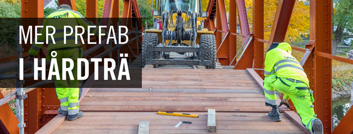 Prefab i hårdträ - Kärnsund Wood Link