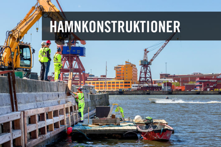 Prefabricerade hamnkonstruktioner i hårdträ - Kärnsund Wood Link