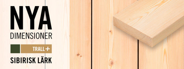 Läktrall 34x145 mm finns nu på lager - Kärnsund Wood Link