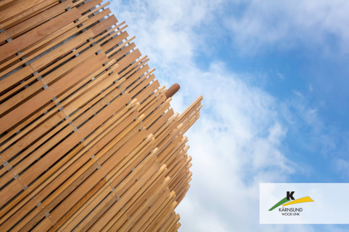 FSC®-certifierat hårdträ i Bilinga från Kärnsund Wood link till sopsugen i Kungälv.