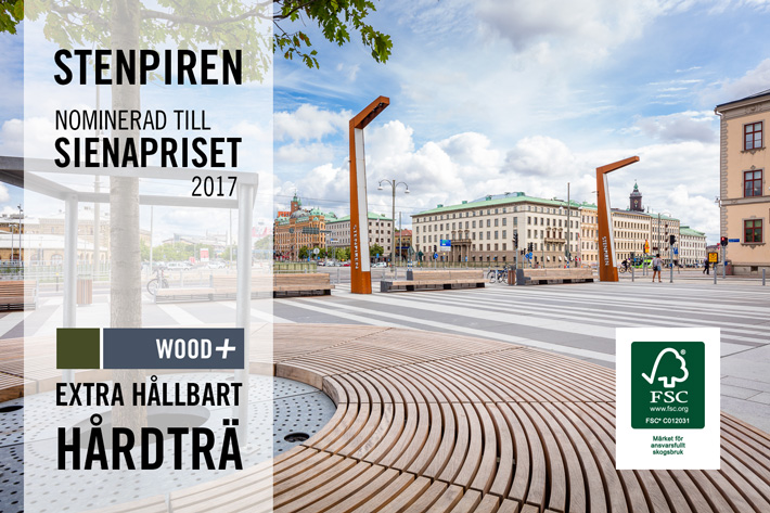 Stenpiren nomimerad till Sienapriset 2017, Kärnsund Wood Link