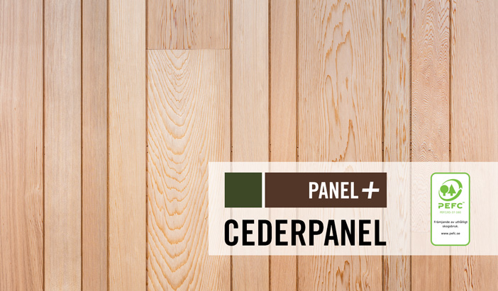 Cederpnael i specialformat, Kärnsund Wood Link