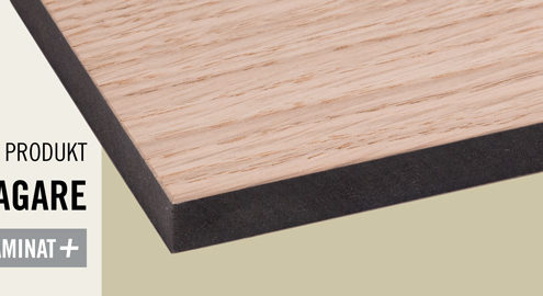 Edelholzcompact - Kompaktlaminat med valfritt träfaner. Kärnsund Wood Link.