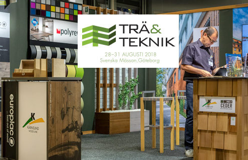 Besök Kärnsund Wood Link på Trä&Teknik på Svenska Mässan 28-31 aug 2018
