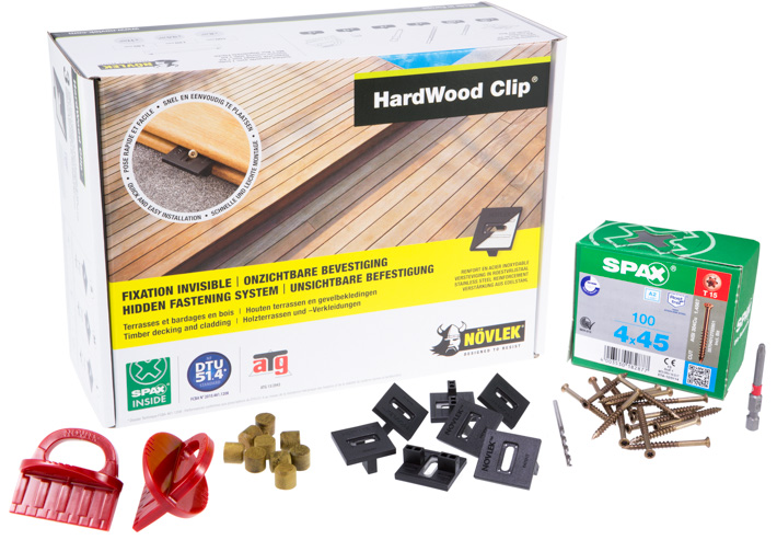 Növlek dolt montage, startbox. Kärnsund Wood Link