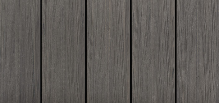 DoubleDeck kapslad komposittrall, färg Anthracite, Kärnsund Wood Link