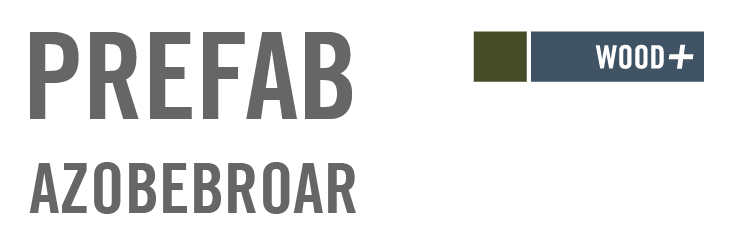 Prefabricerade träbroar i träslaget Azobe. Kärnsund Wood Link.