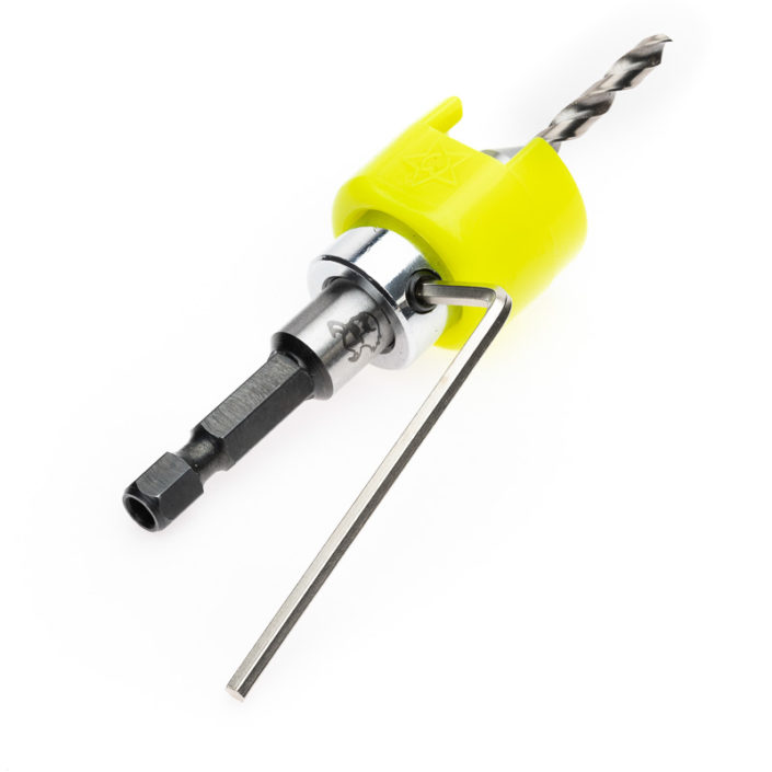 NÖVLSTFS460-60-grader-försänkare-4-mm-borr. Kärnsund Wood Link