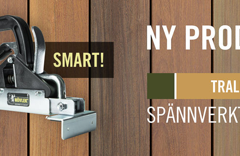 Ny produkt - Spännverktyg till trallvirket, Kärnsund Wood Link.