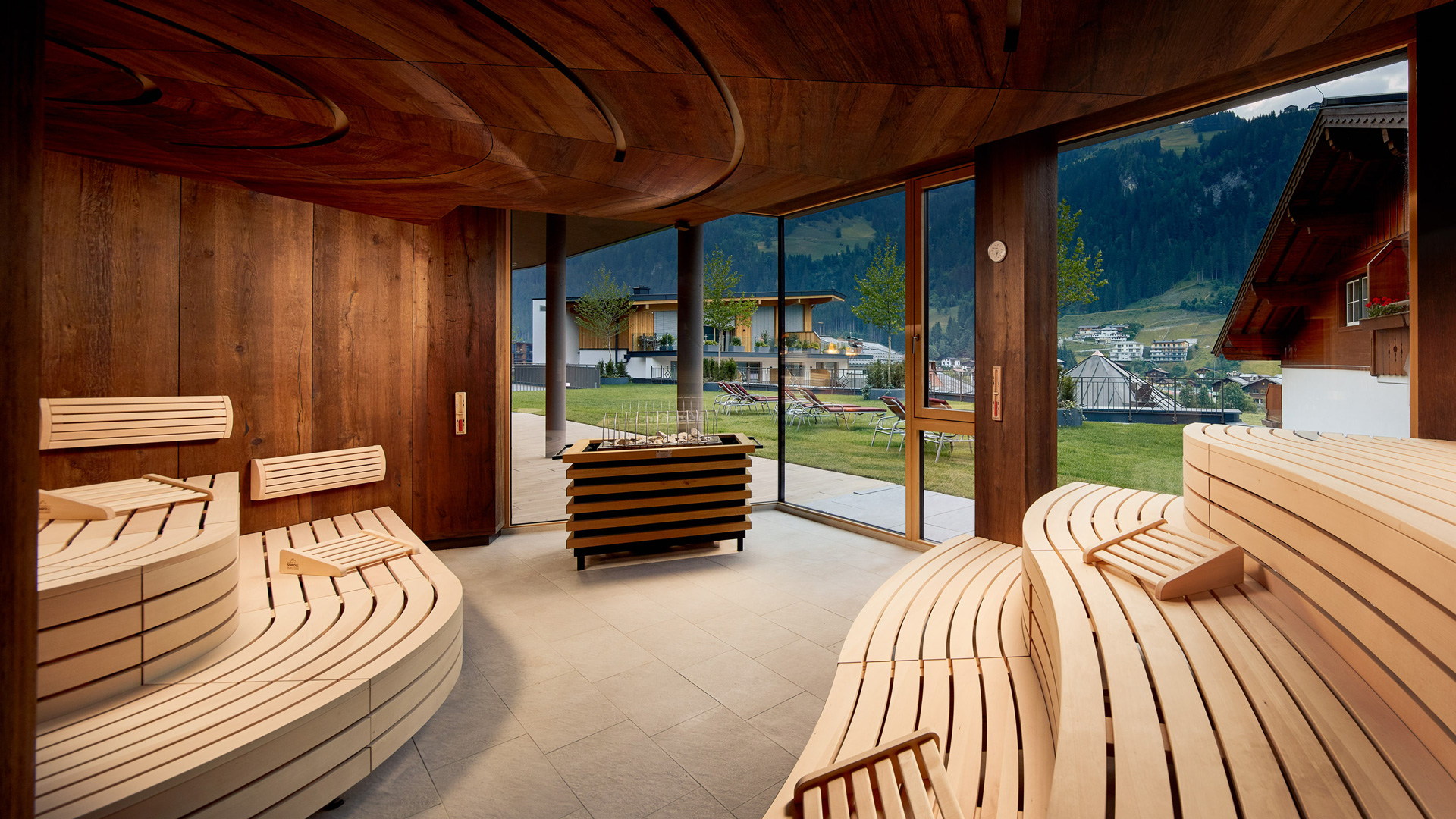 Spa-Plex bastuplywood. Kärnsund Wood Link.