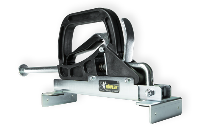 Spännverktyg för installation av trallvirke, Kärnsund Wood Link.