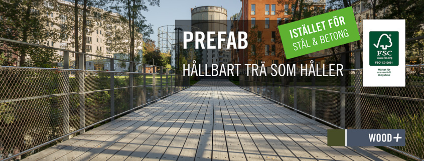 Hållbart trä som håller. Azobe från Kärnsund Wood Link.